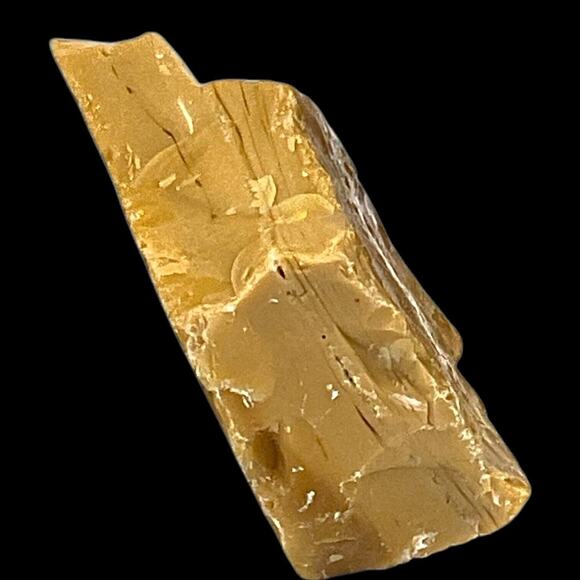 Carmel Chocolate Art Glass Cullet Slag Glass #5XL67 - Picture 4 of 6